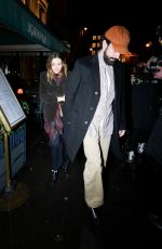 ELIZABETH, MARY-KATE and ASHLEY OLSEN Out for Dinner in Paris 03/01/2024