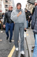 ELLA BALINSKA Leaves Her Hotel at Paris Fashion Week 03/03/2024