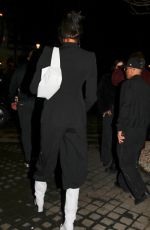 ELLA BALINSKA Leaves Mert And Marcus Party at Paris Fashion Week 03/01/2024