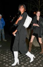 ELLA BALINSKA Leaves Mert And Marcus Party at Paris Fashion Week 03/01/2024