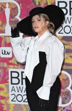 ELLA HENDERSON at Brit Awards 2024 at O2 Arena in London 03/02/2024