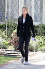 ELLEN POMPEO on the Set of Grey