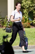 ELLIE DIX Visited Her Boyfriend Jonathan McCullough Working on a Building Site on Gold Coast 03/04/2024