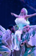 ELLIE GOULDING Performs at 2024 Brit Awards at O2 Arena in London 03/02/2024