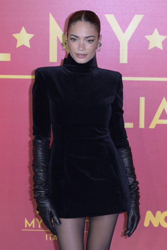 ELODIE at Call my Agent Italia 2 Black Carpet in Rome 03/14/2024