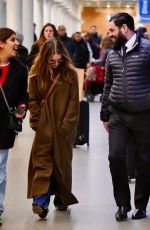 EMILIA CLARKE Arrives at Eurostar King