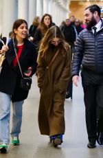 EMILIA CLARKE Arrives at Eurostar King