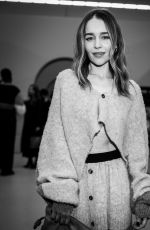 EMILIA CLARKE at Loewe Womenswear Fall/Winter 2024-2025 Show at Paris Fashion Week 03/01/2024