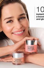 EMILIA CLARKE for Clinique Campaign 2024