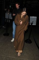 EMILIA CLARKE Leaves The Guys and Dolls Press Night in London 03/11/2024