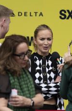 EMILY BLUNT at The Fall Guy Premiere at SXSW in Austin 03/12/2024