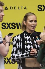 EMILY BLUNT at The Fall Guy Premiere at SXSW in Austin 03/12/2024
