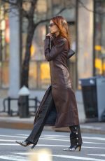 EMILY RATAJKOWSKI Out in New York March 03/08/2024
