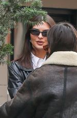EMILY RATAJKOWSKI Out wih a Friend in New York 03/26/2024