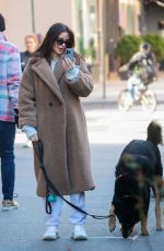 EMILY RATAJKOWSKI Out with Her Dog in New York 03/19/2024