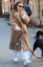 EMILY RATAJKOWSKI Out with Her Dog in New York 03/19/2024