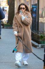 EMILY RATAJKOWSKI Out with Her Dog in New York 03/19/2024