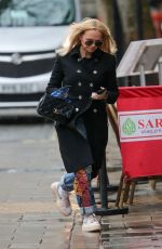 EMMA BUNTON Out and About in London 02/28/2024
