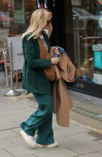 EMMA BUNTON Out and About in London 02/28/2024