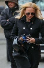 EMMA BUNTON Out and About in London 02/28/2024