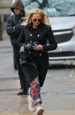 EMMA BUNTON Out and About in London 02/28/2024