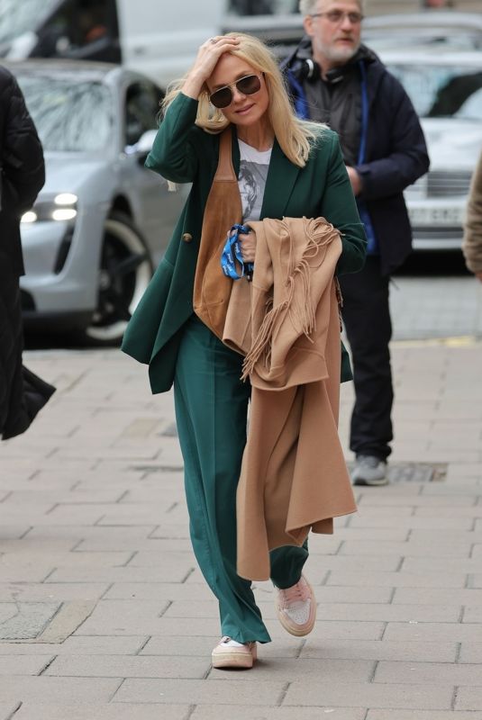 EMMA BUNTON Out and About in London 02/28/2024