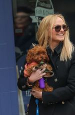 EMMA BUNTON with Her pDog at Heart Radio in London 03/06/2024