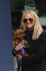 EMMA BUNTON with Her pDog at Heart Radio in London 03/06/2024