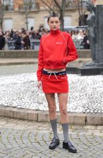 EMMA CORRIN at Miu Miu Womenswear Fall/winter 2024-2025 Show at Paris Fashion Week 03/05/2024