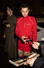 EMMA CORRIN Leaves Miu Miu Afterparty in Paris 03/05/2024