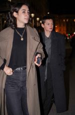 EMMA CORRINE Leaves Her Hotel at Paris Fashion Week 03/04/2024