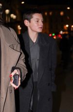 EMMA CORRINE Leaves Her Hotel at Paris Fashion Week 03/04/2024