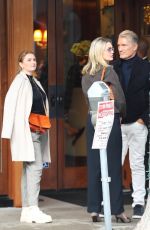 EMMA KROKDAL and Dolph Lundgren Out for Early Dinner at Cipriani in Beverly Hills 03/03/2024
