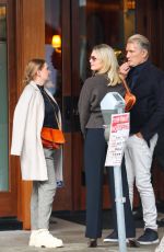 EMMA KROKDAL and Dolph Lundgren Out for Early Dinner at Cipriani in Beverly Hills 03/03/2024