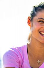 EMMA RADUCANU at Practice and Media Sessions at BNP Paribas Open in Indian Wells 03/05/2024