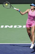 EMMA RADUCANU at Round 1 of BNP Paribas Open in Indian Wells 03/07/2024