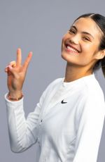 EMMA RADUCANU- WTA BNP Paribas Open Photoshoot, March 2024