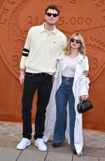 EMMA ROBERTS at Lacoste Womenswear F/W Show at Paris Fashion Week 03/05/2024