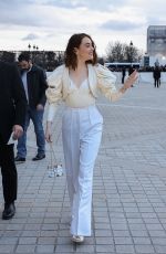 EMMA STONE Arrives at Louis Vuitton Cruise Show 2024 Photocall at Isola Bella 05/24/2023