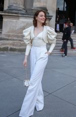 EMMA STONE Arrives at Louis Vuitton Cruise Show 2024 Photocall at Isola Bella 05/24/2023