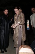 EMMA STONE Arrives at Pre-Oscar Party at the Mr. Chow in Beverly Hills 03/07/2024