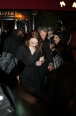 EMMA STONE at Louis Vuitton Fashion Week Afterparty in Paris 03/05/2024