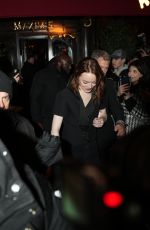 EMMA STONE at Louis Vuitton Fashion Week Afterparty in Paris 03/05/2024
