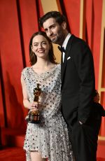 EMMA STONE at Vanity Fair Oscar Party in Beverly Hills 03/10/2024