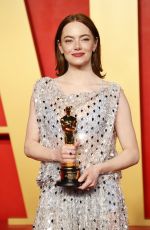 EMMA STONE at Vanity Fair Oscar Party in Beverly Hills 03/10/2024