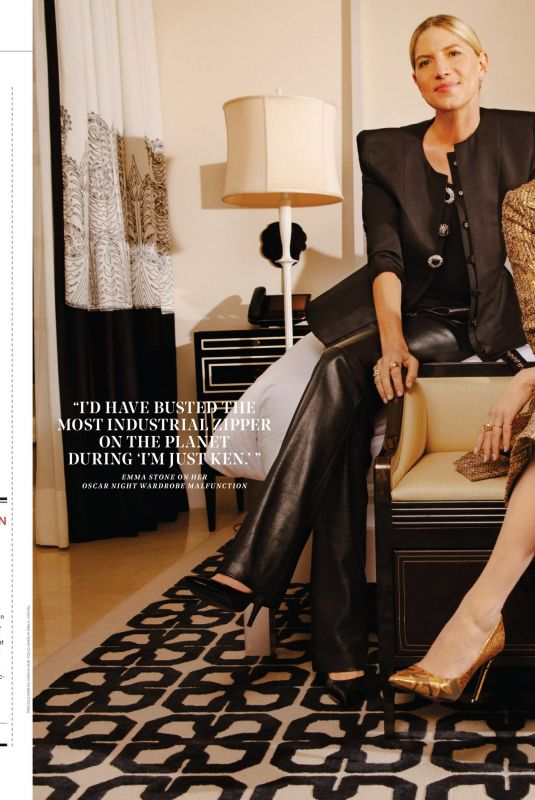 EMMA STONE in The Hollywood Reporter – Power stylists issue, March 2024