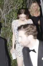 EMMA STONE Leaves Jay-Z and Beyonce