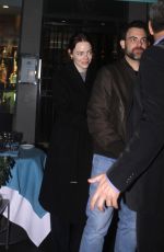 EMMA STONE Leaves Private Louis Vuitton Dinner in Paris 03/03/2024