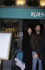 EMMA STONE Leaves Private Louis Vuitton Dinner in Paris 03/03/2024