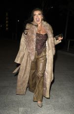 ERICA ROBERTS Arrives at B Perfect Launch at Kitten Restaurant in Manchester 02/29/2024